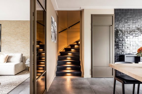Upstairs